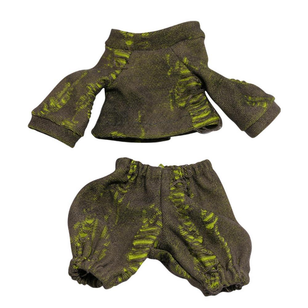 Cool Style Dolls Costumes Hoodies Handmade Contrasting Color Hoodies Set