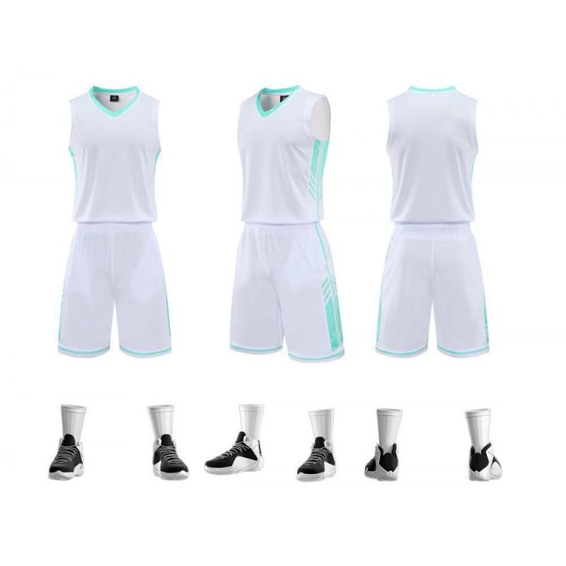 Vlastní sada basketbalových dresů pro dospělé Unisex Týmový sport Tréninkové Výkonnostní oblečení Zimní