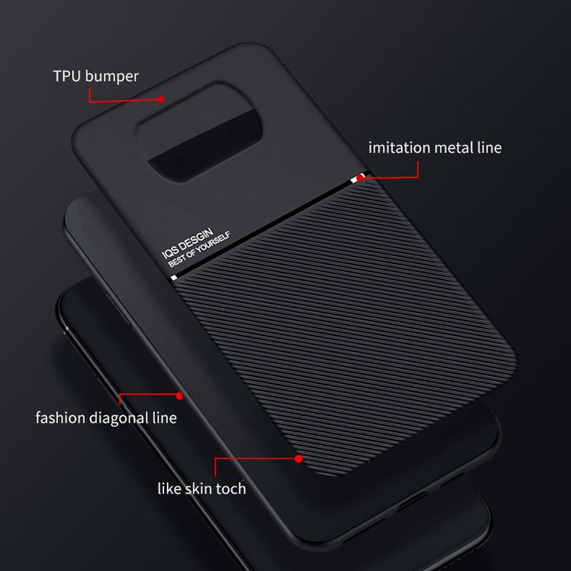 Luxuriöse magnetische Ledertasche für POCO X3 Pro NFC X3Pro X3NFC POCOX3 X 3 Telefon, integrierte Metallplatte, vollständige Abdeckung, unterstützt Autohalterung