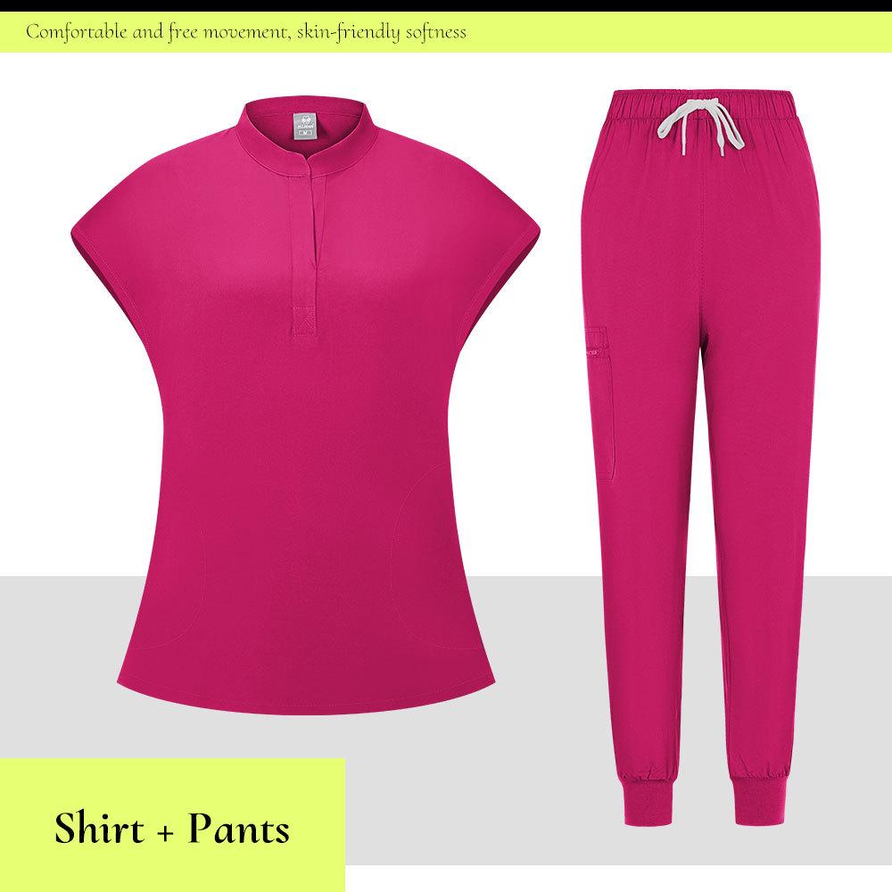 Elastic Quick-Drying Medical Uniform for Men & Women: Hospital, Dental, and Nursing