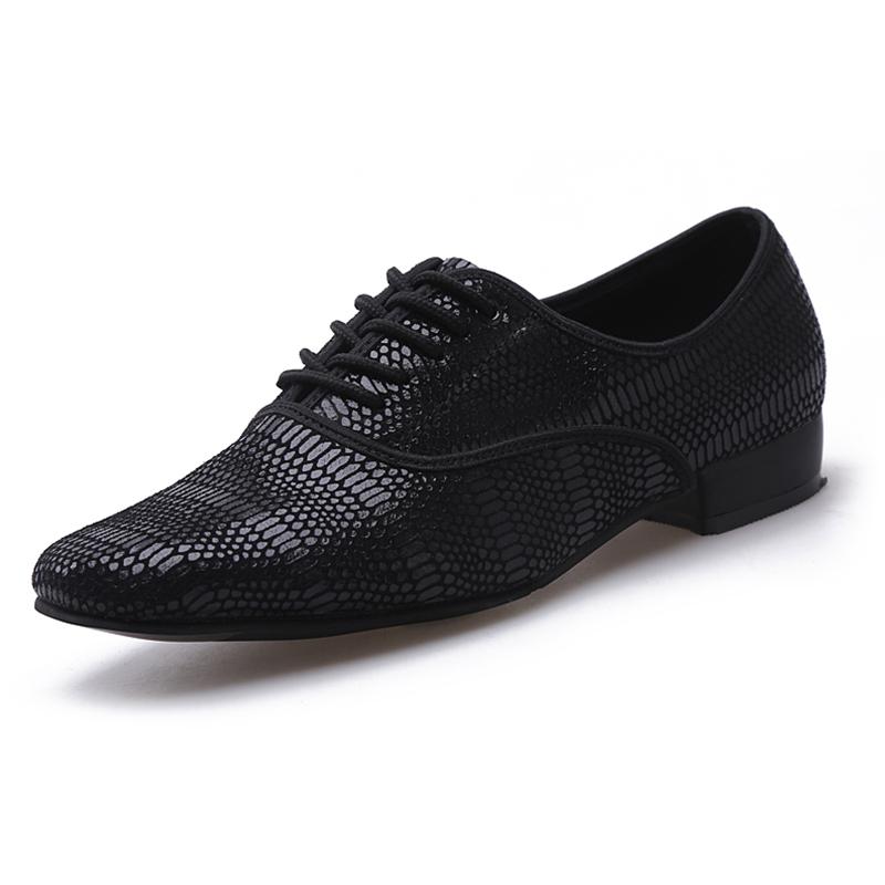 Genuine Leather Men's Modern Dance Shoes Professional Adult Man Boys Latin Tango Ballroom Standard Dance Shoes