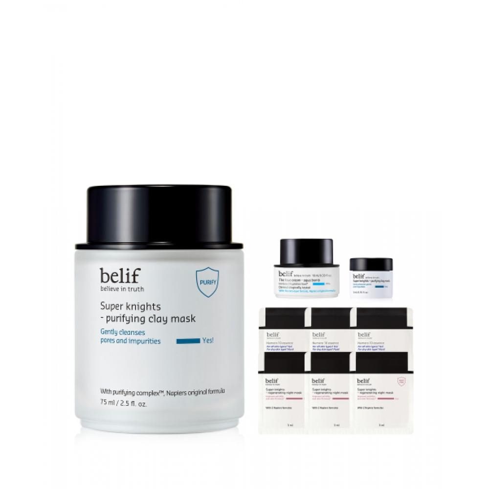 Belif Purifying Clay Mask 75ml Super Nights none