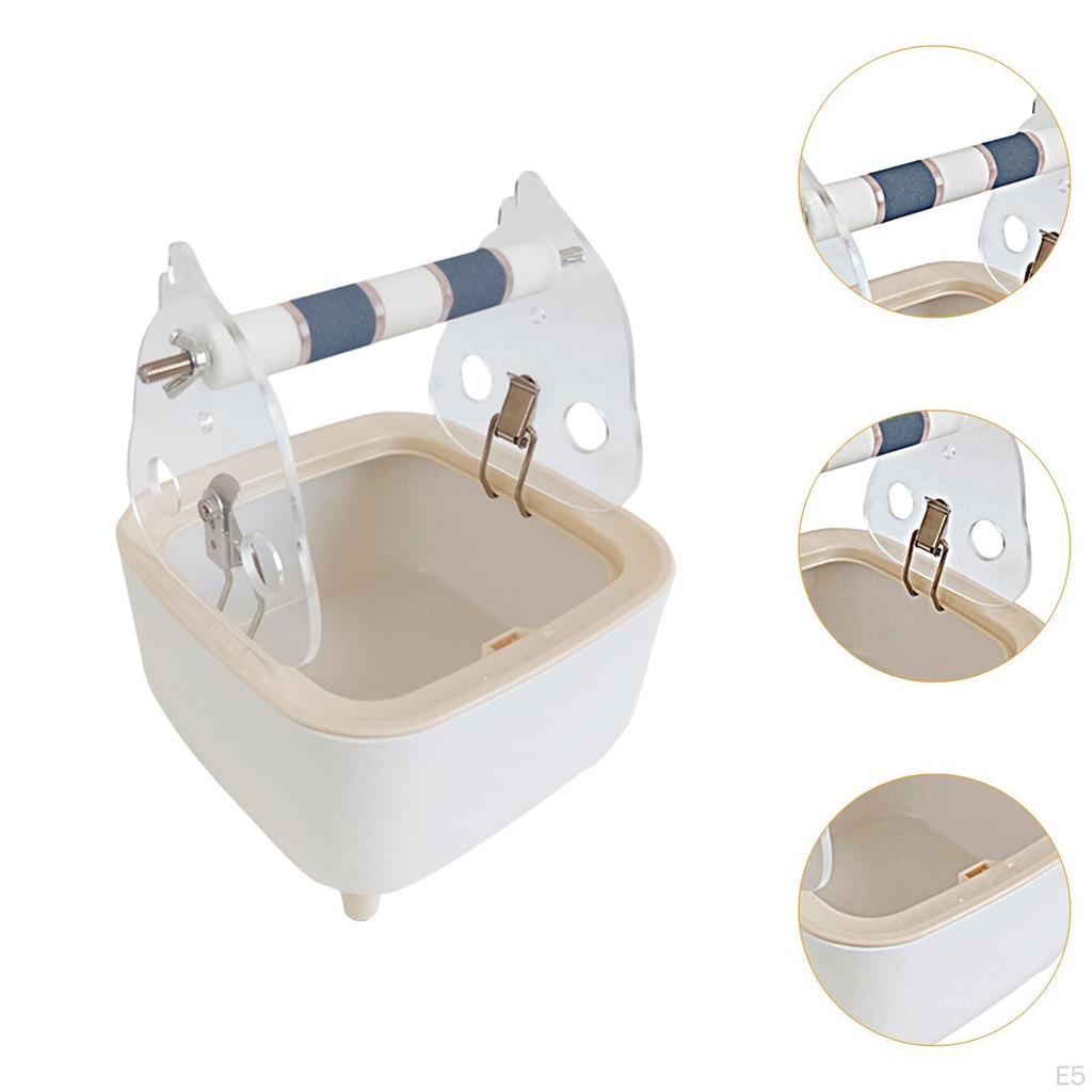 Vogeltoilettenständer, interaktive Sitzstange