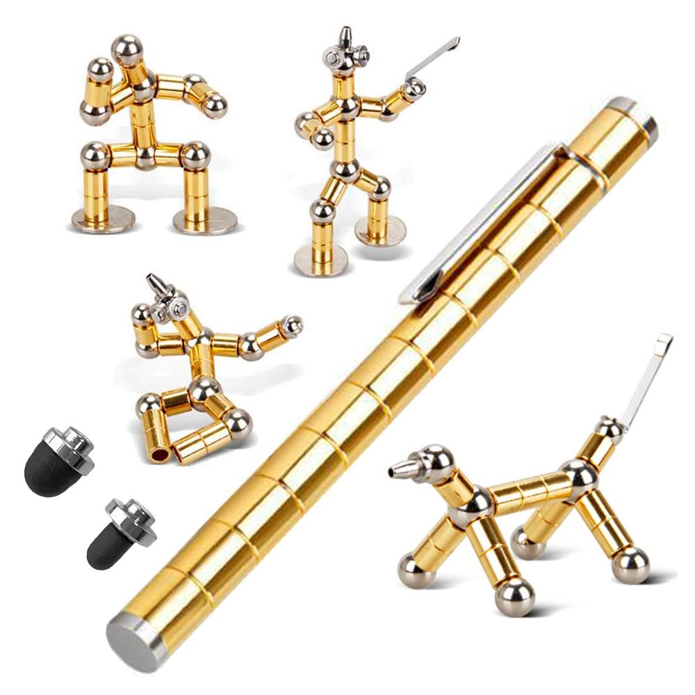 Buy Toy Pen, Decompression Magnetic Metal Pen, Eliminate Pressure ...