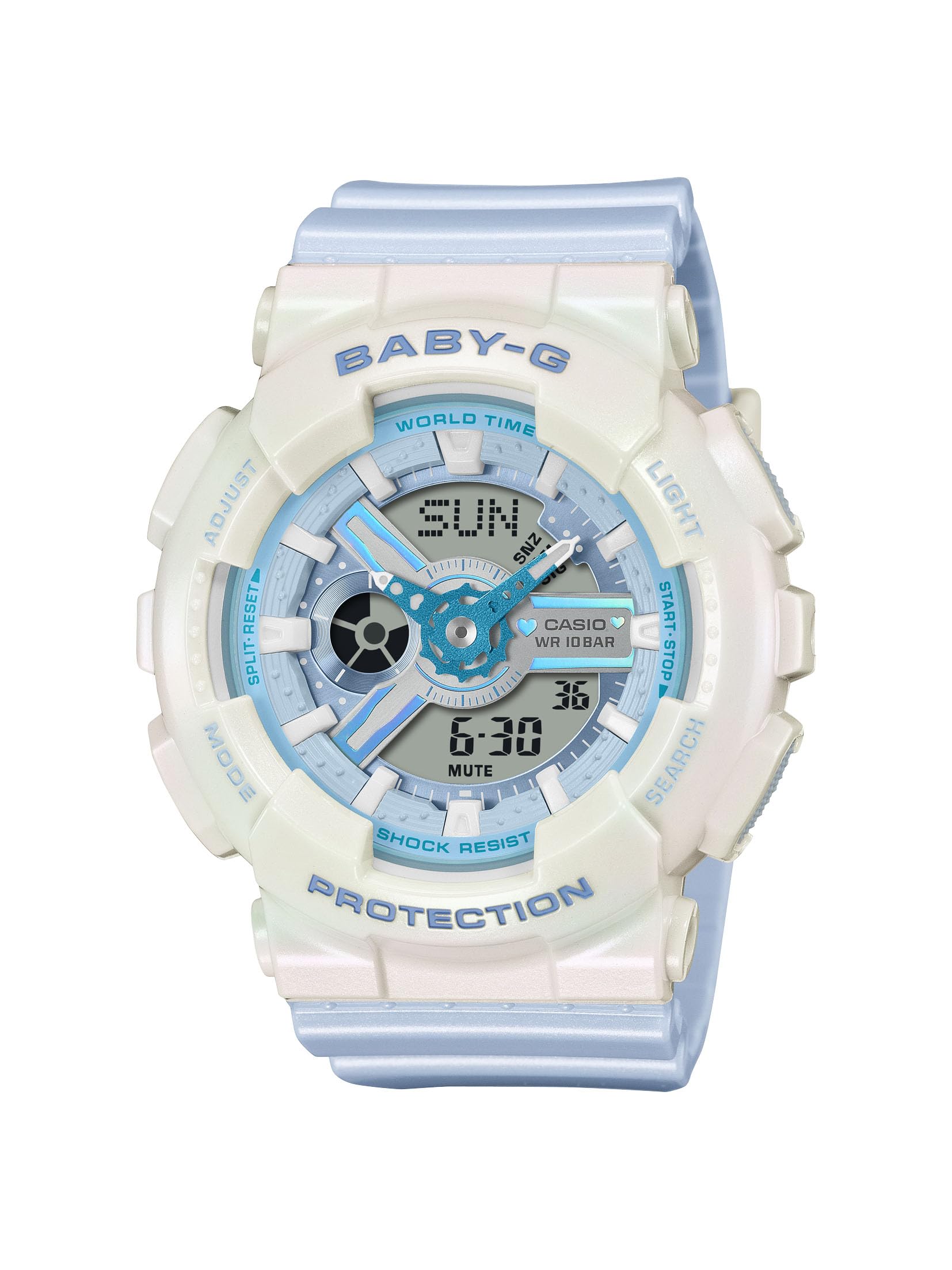 Женские часы Casio Baby-G, Синие, BA-110PD-2AJF