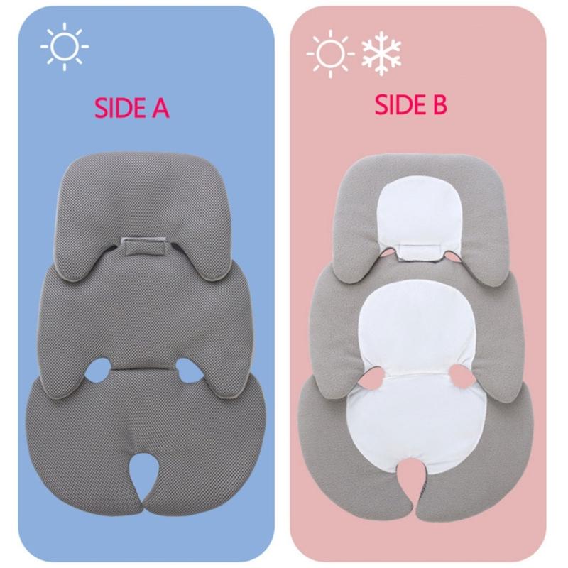 Baby Stroller Seat Liner Car Seat Baby Body Support Cushion Comfortable Baby Seat Pad Baby Pram Cushion Non Slip Cushion