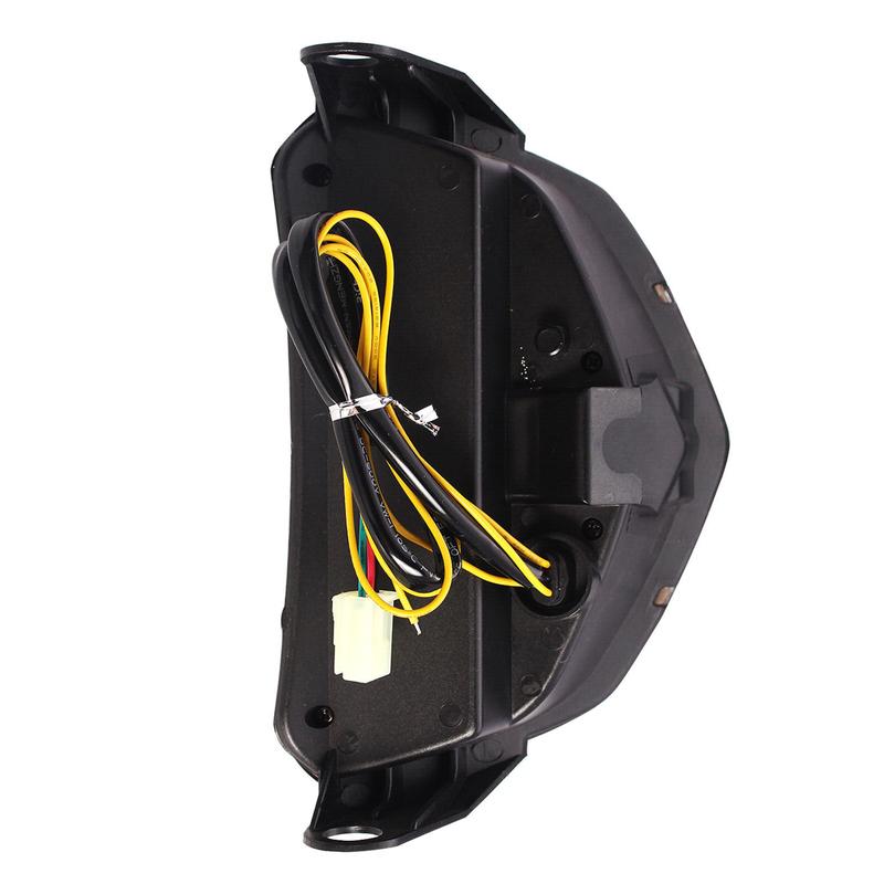 For SUZUKI GSXR 600/750 2004-2005 Rear Tail Light Brake Turn Signals Integrated Motorcycle LED Light