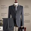 ROMON Men's Business Formal Suit Set