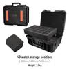 Large Capacity Cross-Border Watch Storage Trolley Case: 20-slot & 40-slot Hand-Carry Tool Display Box