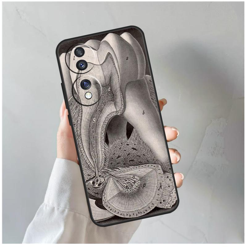 Human Tooth Anatomy For Honor Magic 8 7 6 5 Pro Case For Honor 400 200 Lite 90 70 50 X8c X8b X9a X9b X9c X9d Win