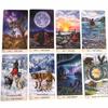 Tarot for The Great Outdoors 12x7cm Paper Manual Card Games 78-Card Deck Centered on Favorite Places and Pastimes