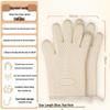 ZISIZ Heat Resistant Silicone Kitchen Glove