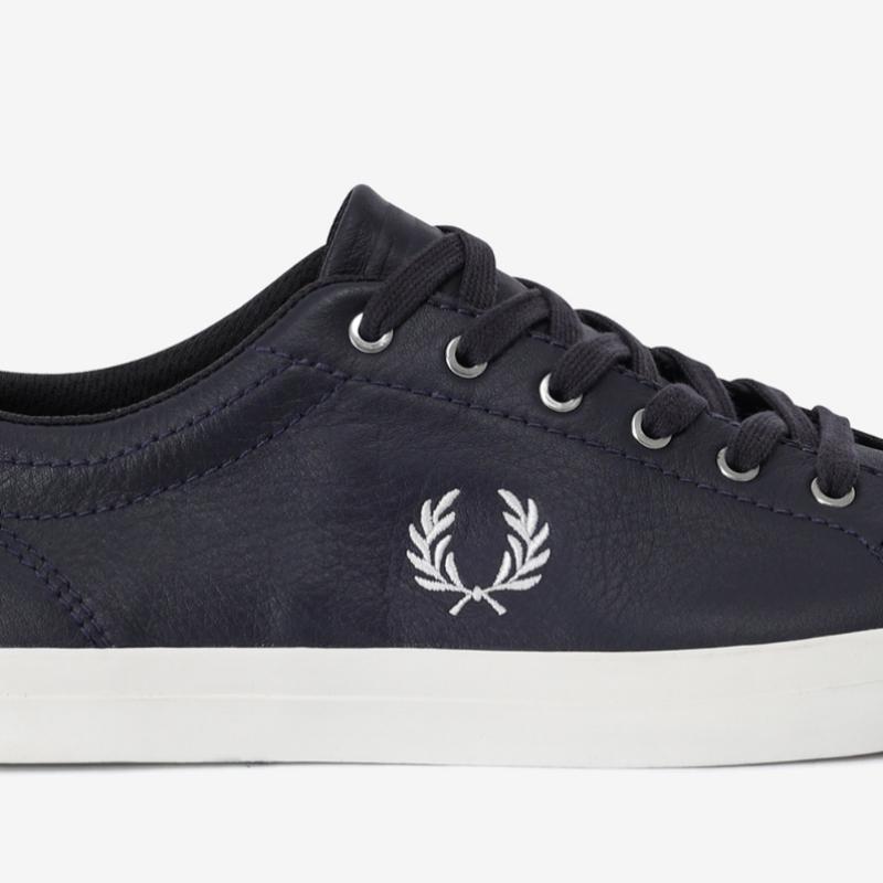Fred Perry Unisex Baseline Leather Shoes Sfpm2437311 267