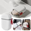 Easy Carrying Soaps Box With Cover Personalized Reusable Soaps Holder For Washroom Toilet