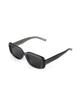 Hangeul Square Sunglasses Moss Green