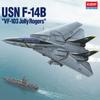 1/72 USA. Navy F-14B VF-103 Jolly Rogers #12578 Akademie Modellbausatz DIY Montagepuzzle Militärbausteine Spielzeug