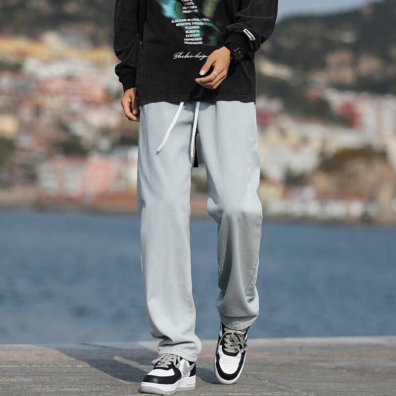 NASA GISS Men's Loose Retro Straight-Leg Jeans