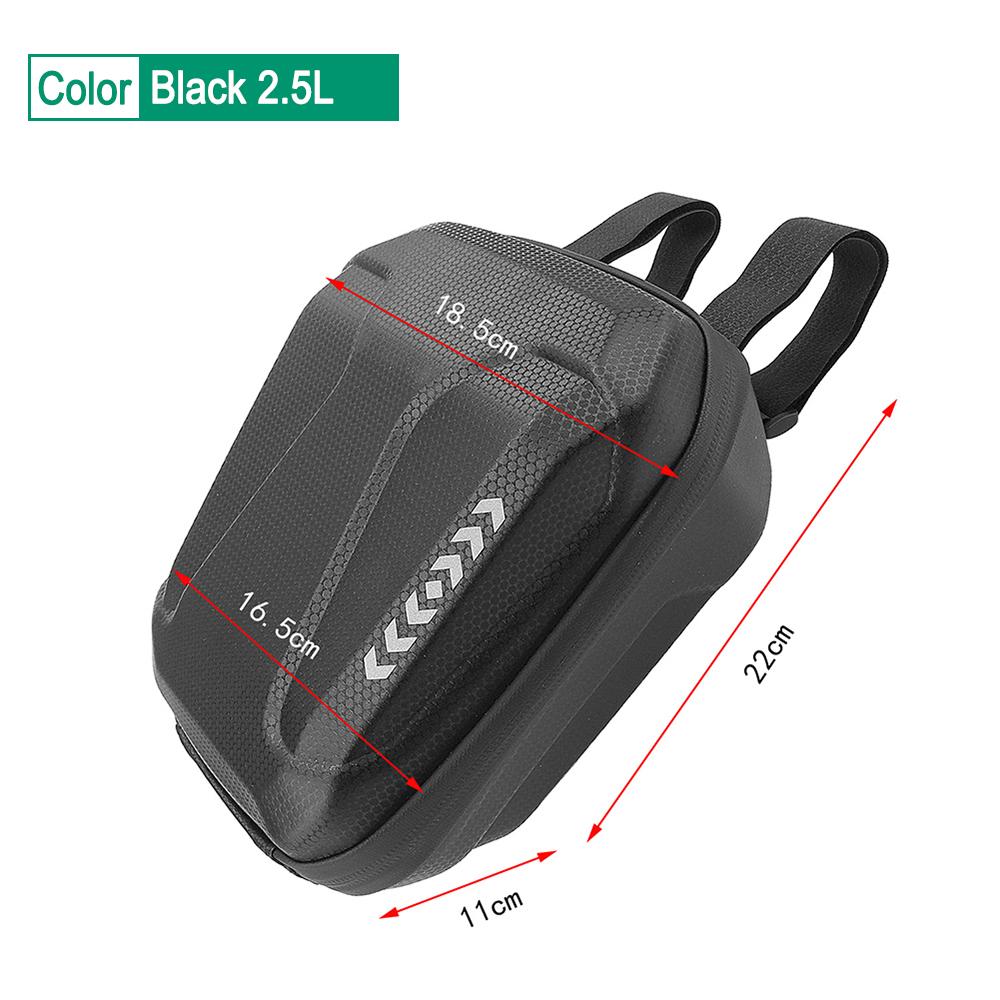 

2.5L сумка для электросамоката водонепроницаемая складная велосипедная сумка для Xiaomi M365 Pro жесткий чехол светоотражающий чехол для хранения