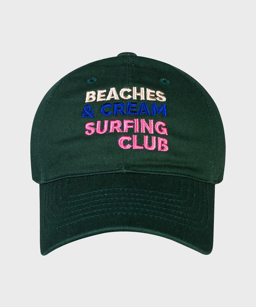 Bichiseuaenkeulim Surfing Club Ball Cap-Dark Green