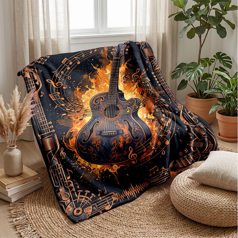 Fire and Ice Tigers 1 Theme blanket Lightweight Warm Flannel Blanket Decorative Throw Blanket for Home Decoration