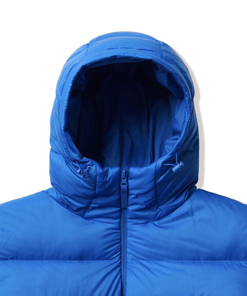 Musinsa Standard Ripstop Hooded Down Short Padded Jacket [Blue]