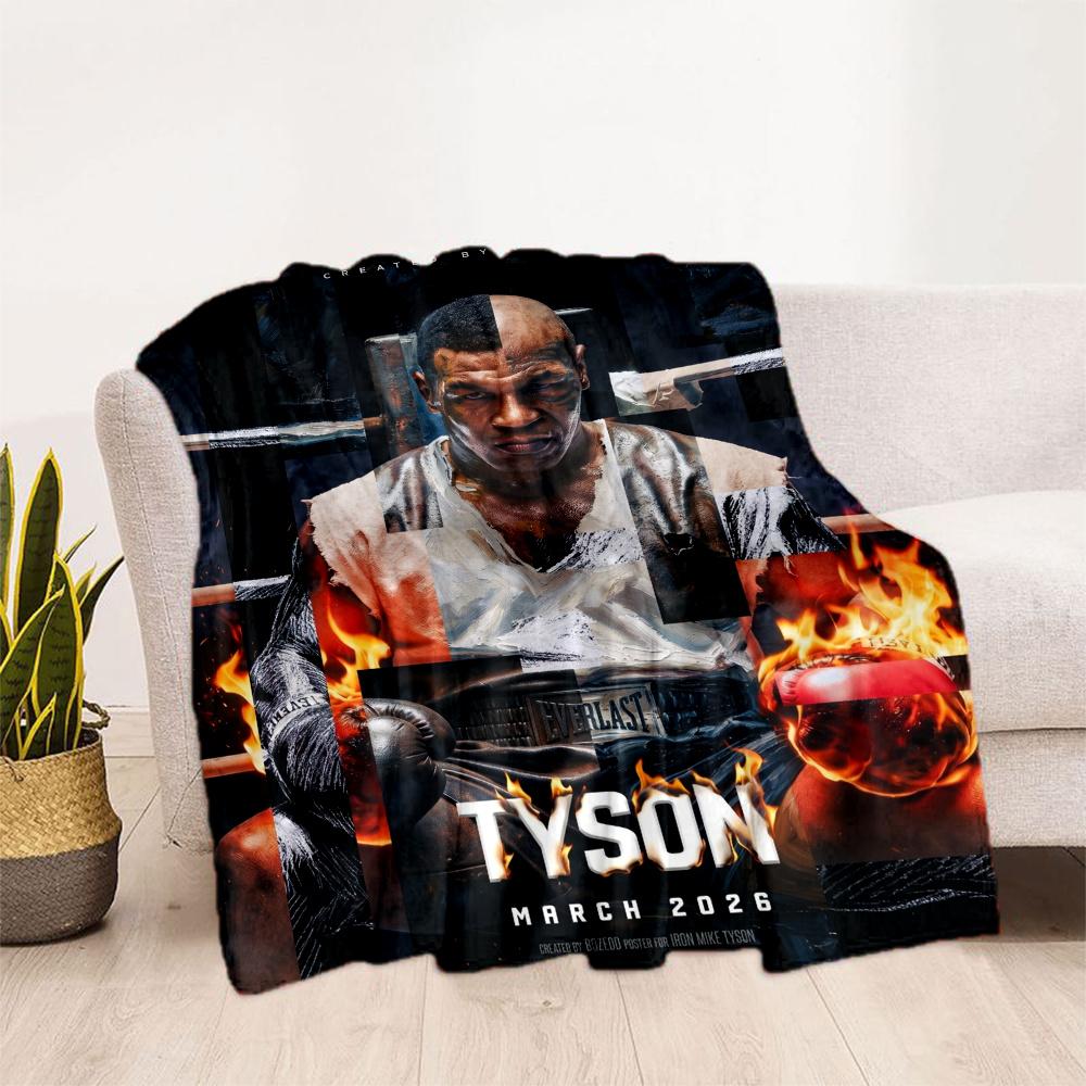 Tyson Champion Blanket Comfortable Suitable For Chair Office Chair Livingroom For All Seasons Modern Birthday Christmas Gift Blanket