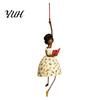 Garden Branch Decoration Dancing Lady Hanging Ornament for Home Decor, Elegant Art Sculpture, Ornaments Creative Pendant Indoor Outdoor Window