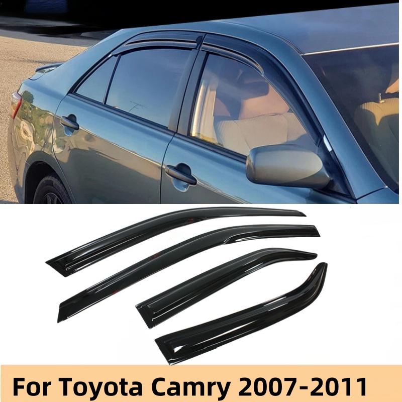 For Toyota Camry 2007-2011 / 2012-2017 / 2018-2023 Window Visors Rain Sun Guard Vent Wind Deflector Exterior Cars Accessories