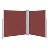 VidaXL Retractable Side Awning Brown 140 X 600 Cm
