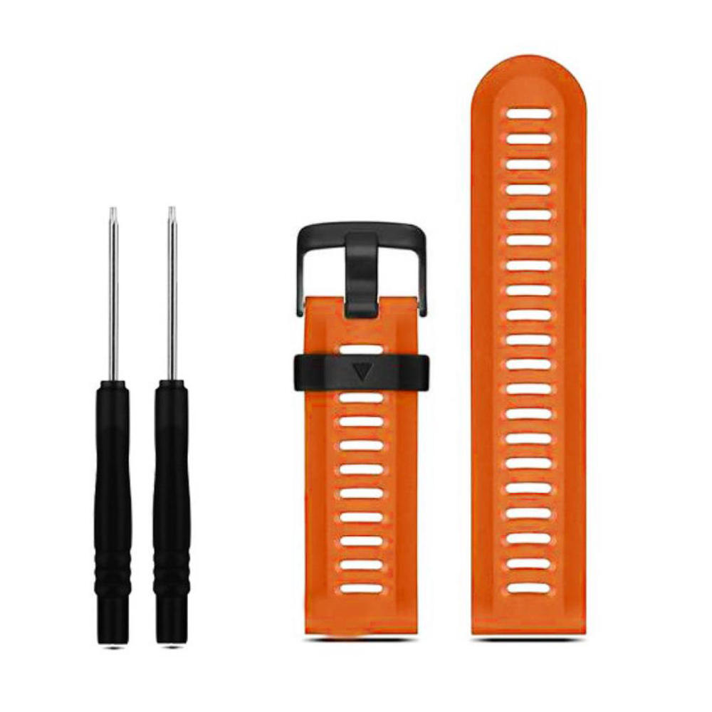 Colorful 26mm Width Outdoor Sport Silicone wrist Strap Watchband Replacement bracelte watch for Garmin Fenix 3 HR 5X watch Band