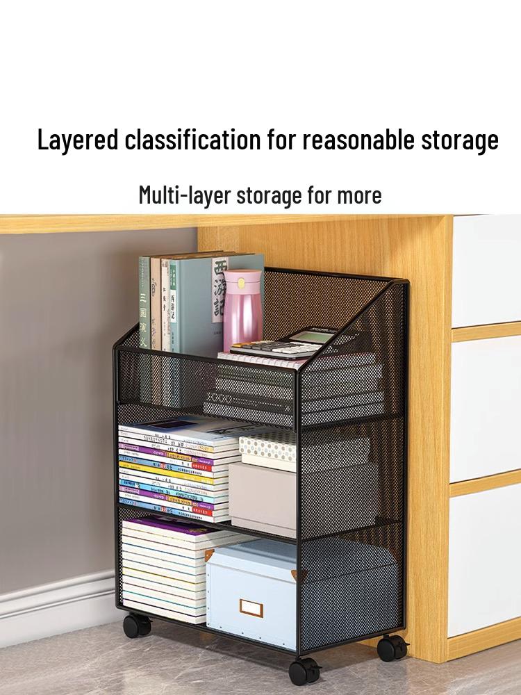 

Мобильная подвесная файловая стойка на колесах - Компактная офисная тележка для хранения 2-tier White Medium [Floor-standing]