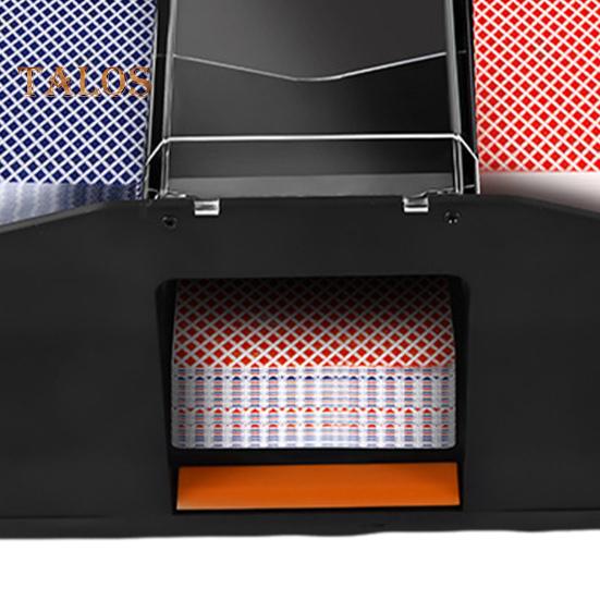 Automatisk kortblandare 2000mAh uppladdningsbar tyst elektrisk pokerkortåterförsäljare Maskinkorthanteringsverktyg Kasinoutrustning