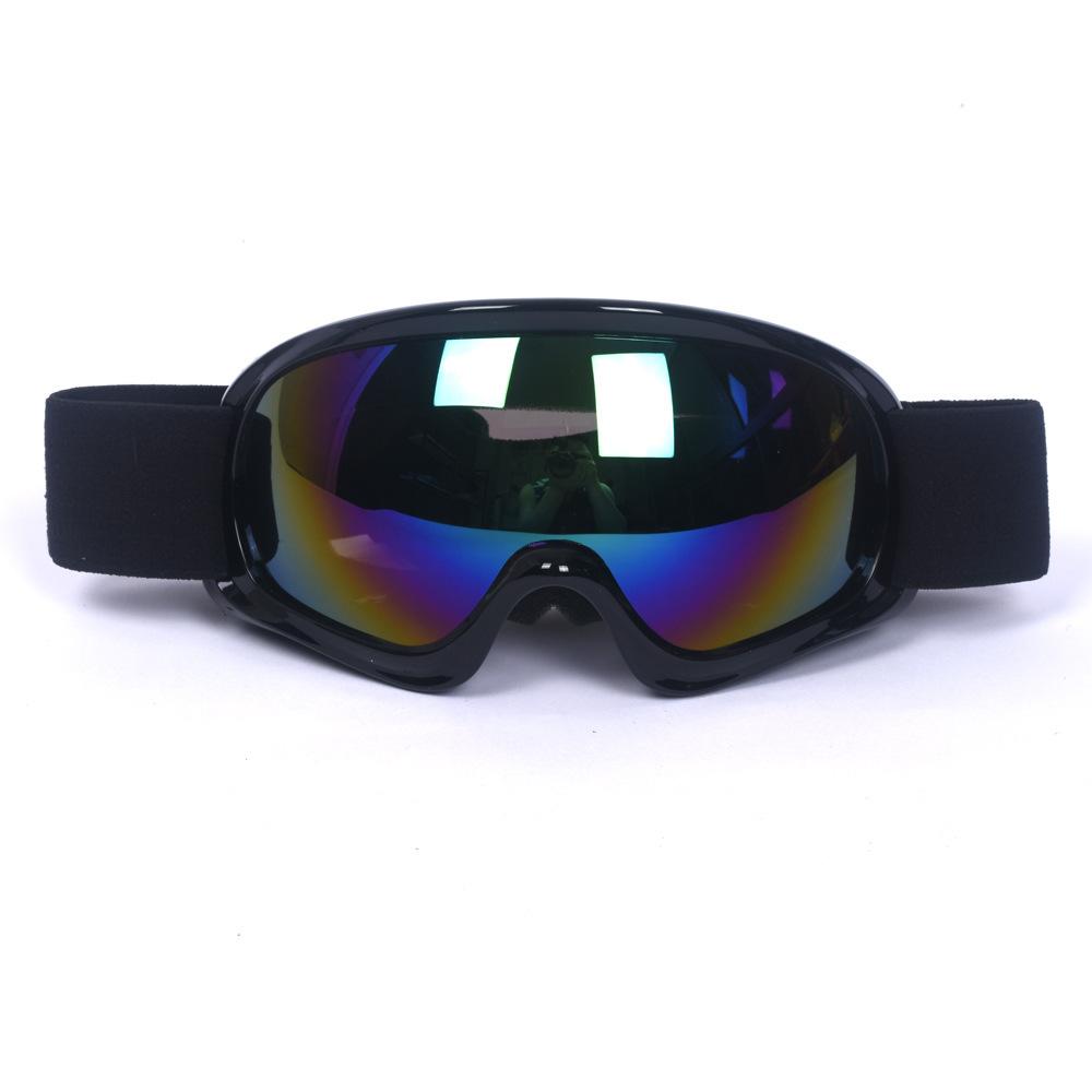 Outdoor Children's High-end Motorcycle Goggles Windproof Sand Electroplated Real Film Cycling Goggles Dust-proof Protective Glasses