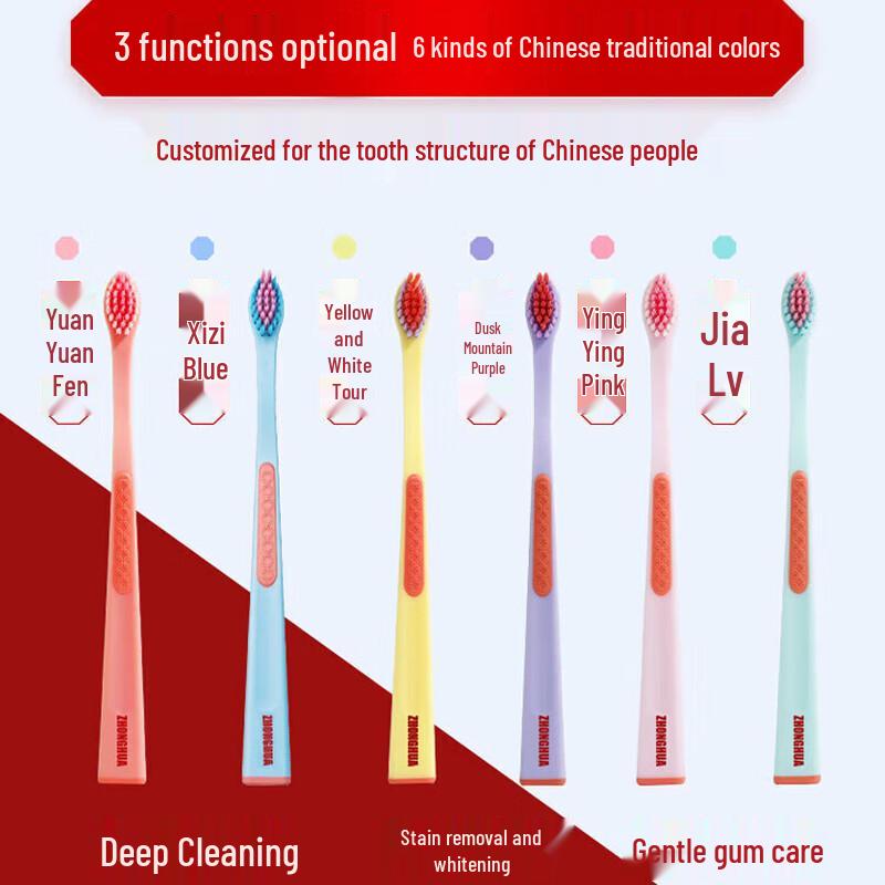 Zhonghua Magic White Toothpaste & Deep Clean Toothbrush Set