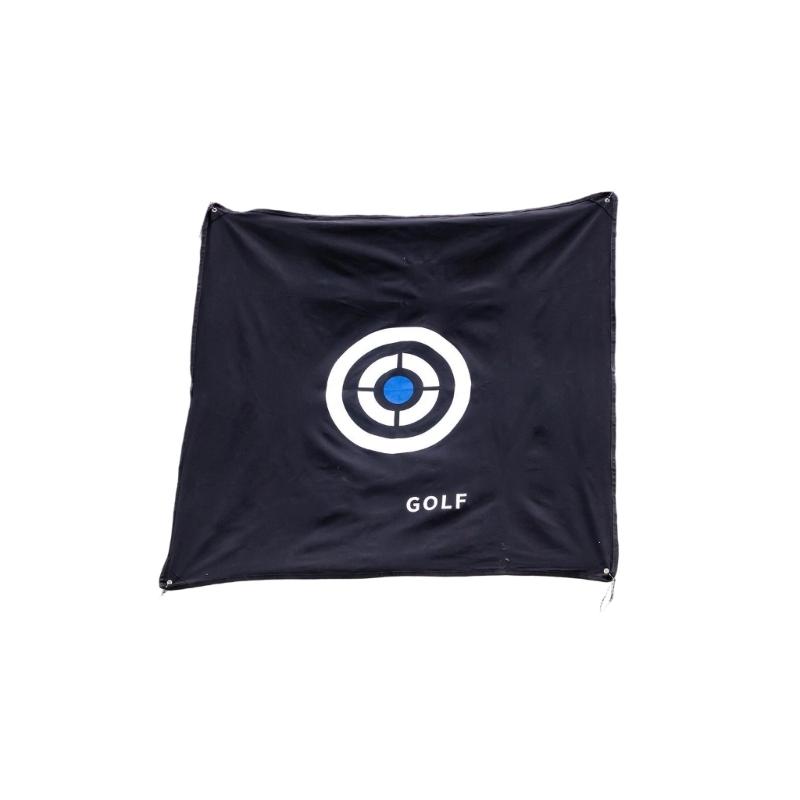 

Golf Targets Cloth 1.5x1.5m Golf Hitting Cloth Golf Practice Targets Golf Training Aids for Indoor Outdoor чорний