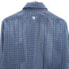VAN HEUSEN 70s 80s Vintage Collar Stuffers Check Pattern Long sleeve shirt Men's Used