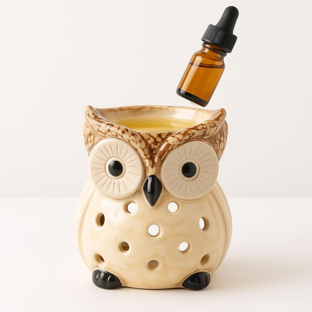 Relaxing Owl Aromatherapy Stove Eco-Friendly Incense Burner Incense Container  Aromatherapy Session