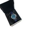 Armani AR11092 Women's Moon Phase Quartz Watch, High-End Fashionable Waterproof Steel Band with Pearl Accents
