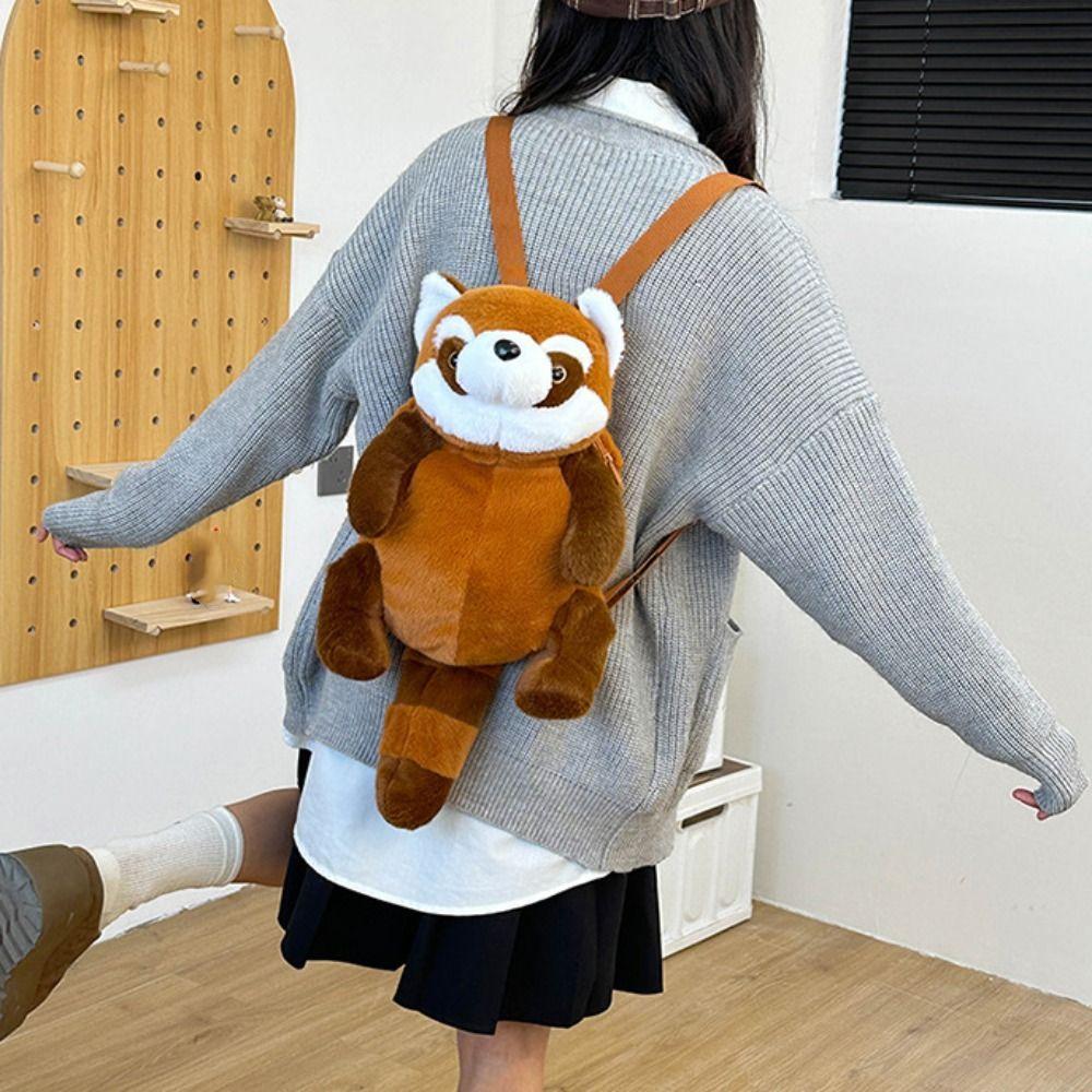 Little Raccoon Animal Shoulder Bag Kawaii Children's School Bag  Birthday Gifts