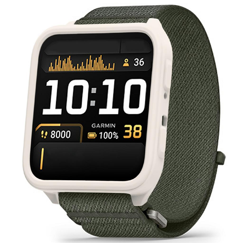 For Garmin Venu X1 Watch Case Soft Silicone Hollow Watch Frame Cover