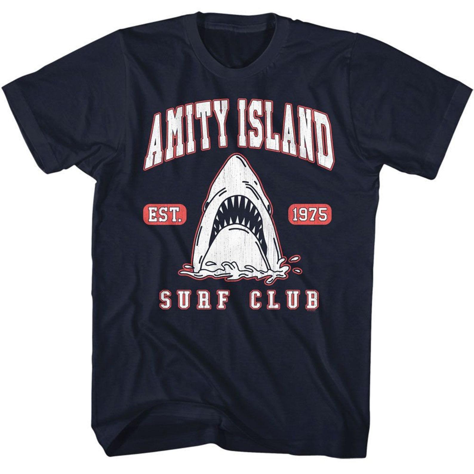 Jaws Surf Club Collegiate Navy T-Shirt M