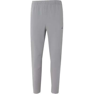 Solid Color Comfortable Lightweight Mid Waist Casual Pants Men Bottoms Ice-Grey JI9062