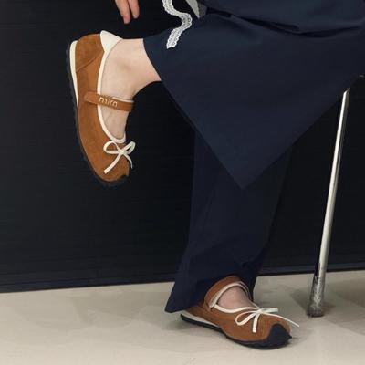 Summer Ballet Mary Jane Shoes New Retro Flat Niche Design Versatile Casual Sports Shoes Women