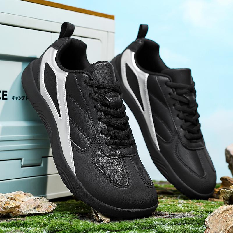 Men's Barefoot Sneakers With Wide Toe Nose Feet Minimalist Cow Suede Leather Upper Casual Man Shoes Footwear For Woman