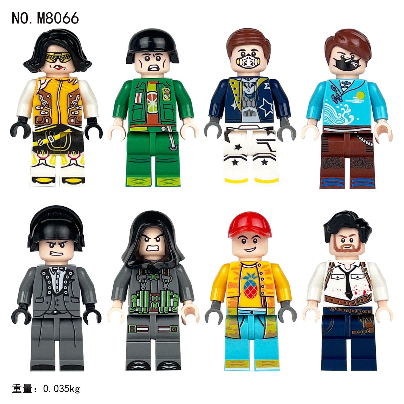 

M8066 Курица Конструктор Миниатюрные Детали Игрушка для Мальчика Пакет