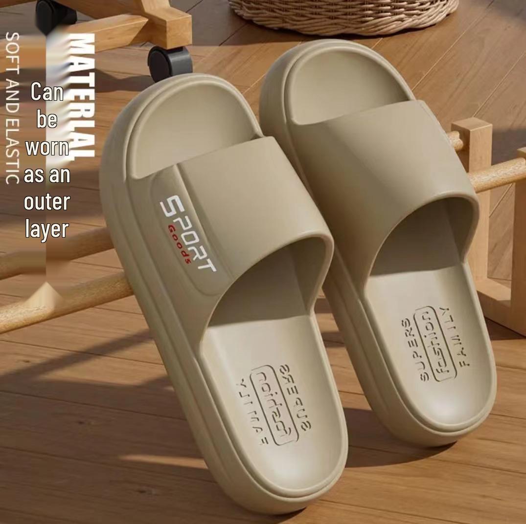 

Men s Summer Fashion EVA Indoor-Outdoor Slippers 44/45 темного кольору хакі