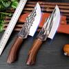 Butcher Knife Hand Forged Blade Kitchen Knives Plastic Handle Boning Knife Cleaver Meat Chopping Vegetables Cooking Chef Knives