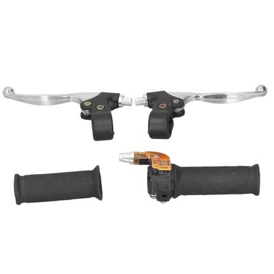 Manopole acceleratore a manopola e set leve freno per moto 22mm Sinistra Destra per Pit Bike 2 Tempi 47cc 49cc