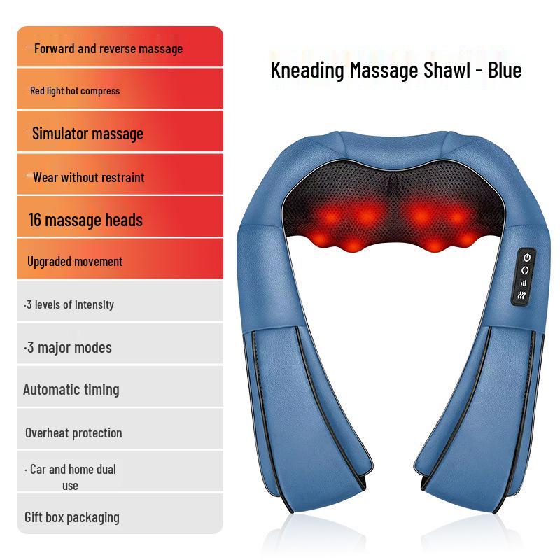 SKG Nacken-, Schulter- und Rückenmassagegerät mit Wärmetherapie