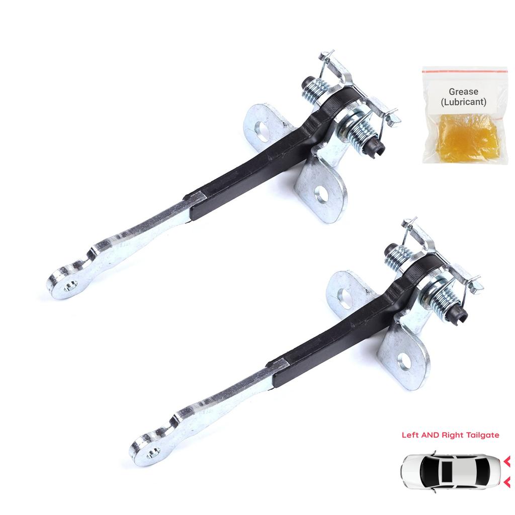 EDP1270-1 2 Pieces Left AND Right Trunk Door Hinge Stop Check Strap Limiter for Fiat Doblo MPV Van Cargo MK1 119 223 2001-2010 46790818